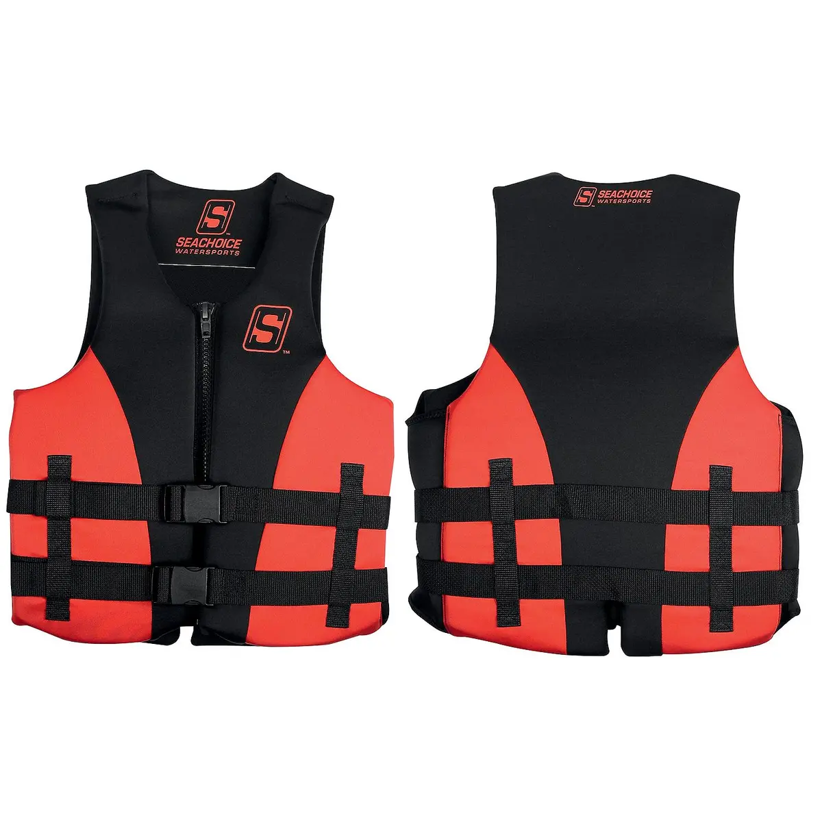 Seachoice 85108 Evoprene Multi-Sport Vest, Red/Black, 2Xl 1