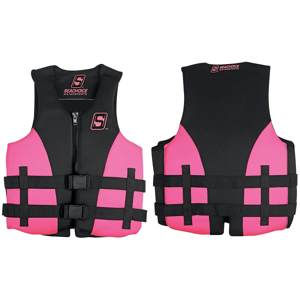 Seachoice 85118 Evoprene Multi-Sport Vest, Pink/Black, 2Xl 1