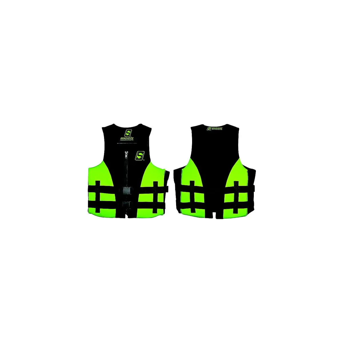 Seachoice 85143 Evoprene Multi-Sport Vest, Green/Black, Youth 1