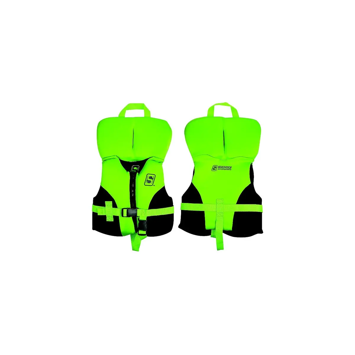 Seachoice 85150 Evoprene Multi-Sport Vest, Green/Black, Infant 1