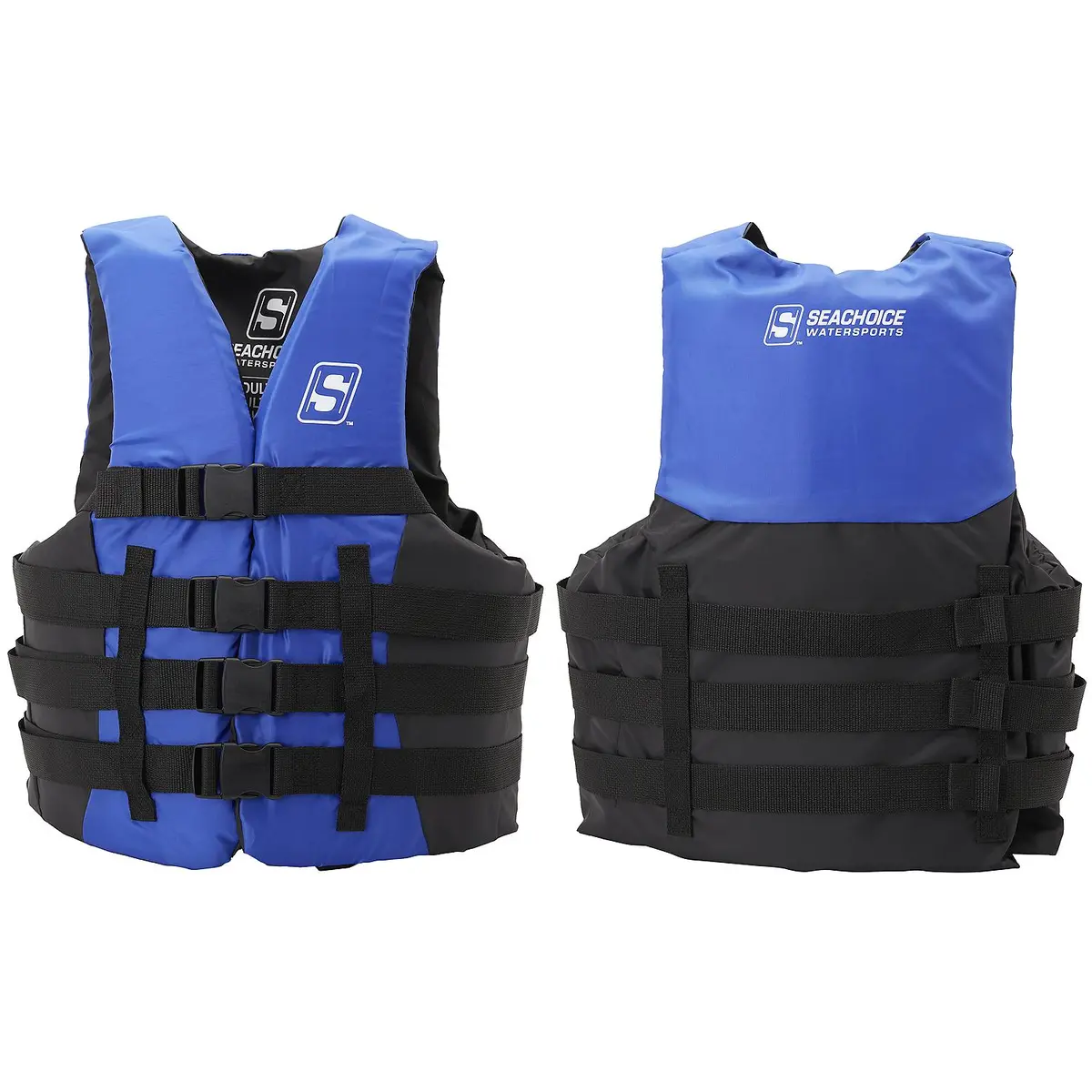 Seachoice 85353 Ski Vest 4 Belt Blue, L/Xl 1