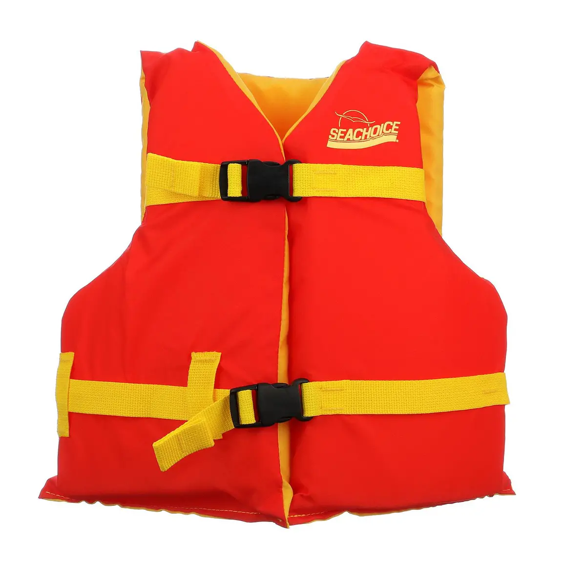 Seachoice 86190 Deluxe General Purpose Life Vest Orange/Yellow, Youth 1