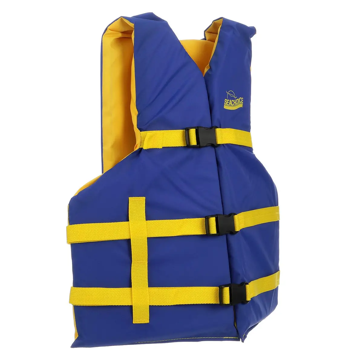 Seachoice 86240 Deluxe General Purpose Life Vest Blue/Yellow, Xl 2