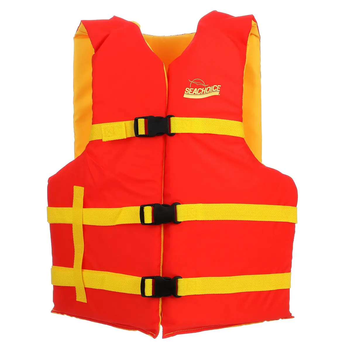 Seachoice 86250 Deluxe General Purpose Life Vest Orange/Yellow, Xl 2