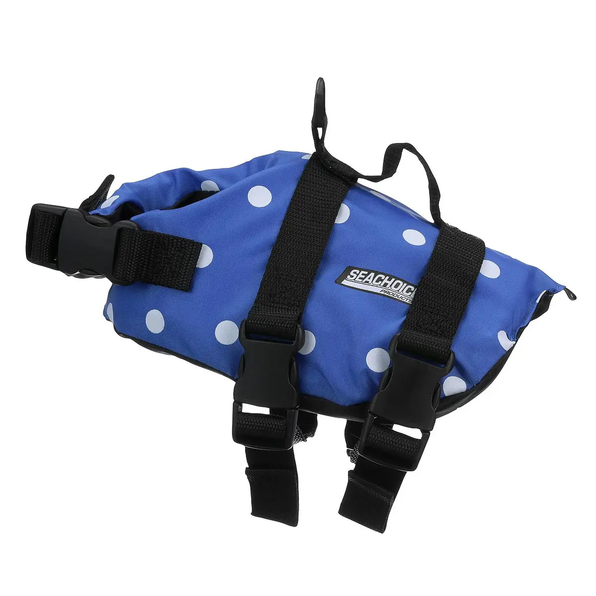 Seachoice Dv-Xxs-86260 Dog Life Vest Blue Polka Dot, Xxs 2