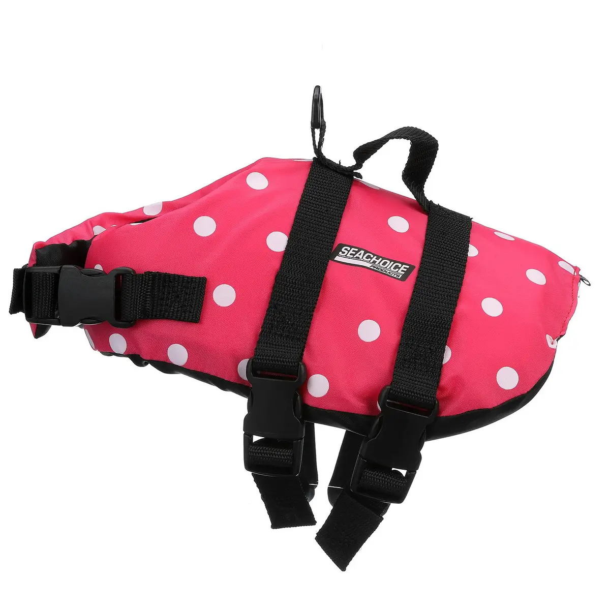 Seachoice Dv-Xs-86370 Dog Life Vest Pink Polka Dot, Xs 1