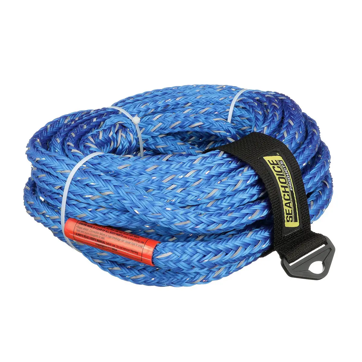 Seachoice 86743 Tube Tow Reflective Rope, 60', Tows Up To 6 Riders 1
