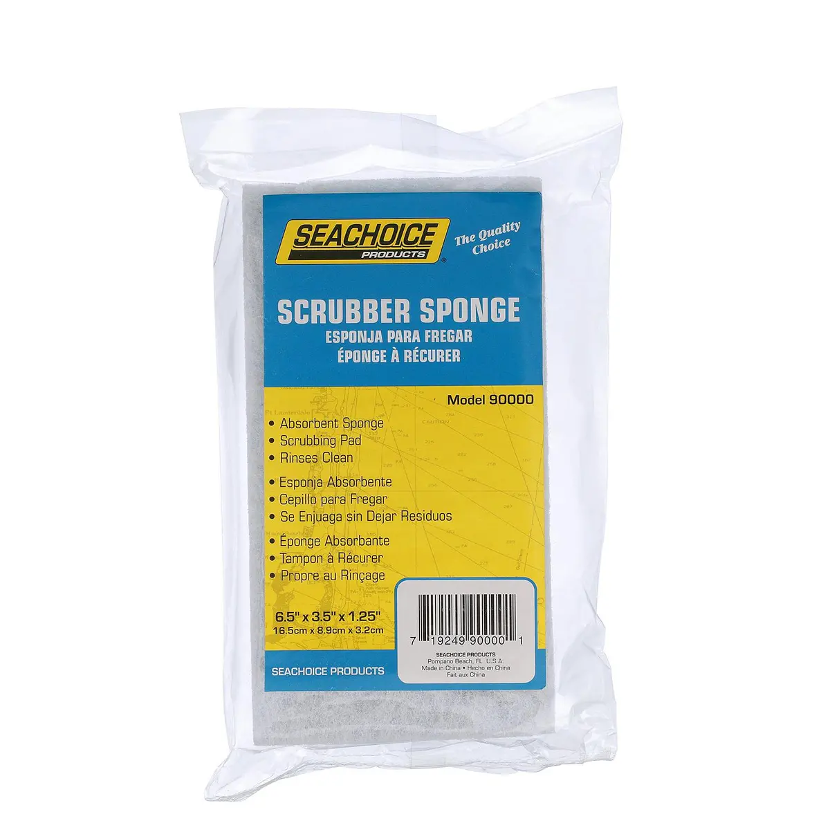 Seachoice A-90000-Sc Scrubber Sponge 1