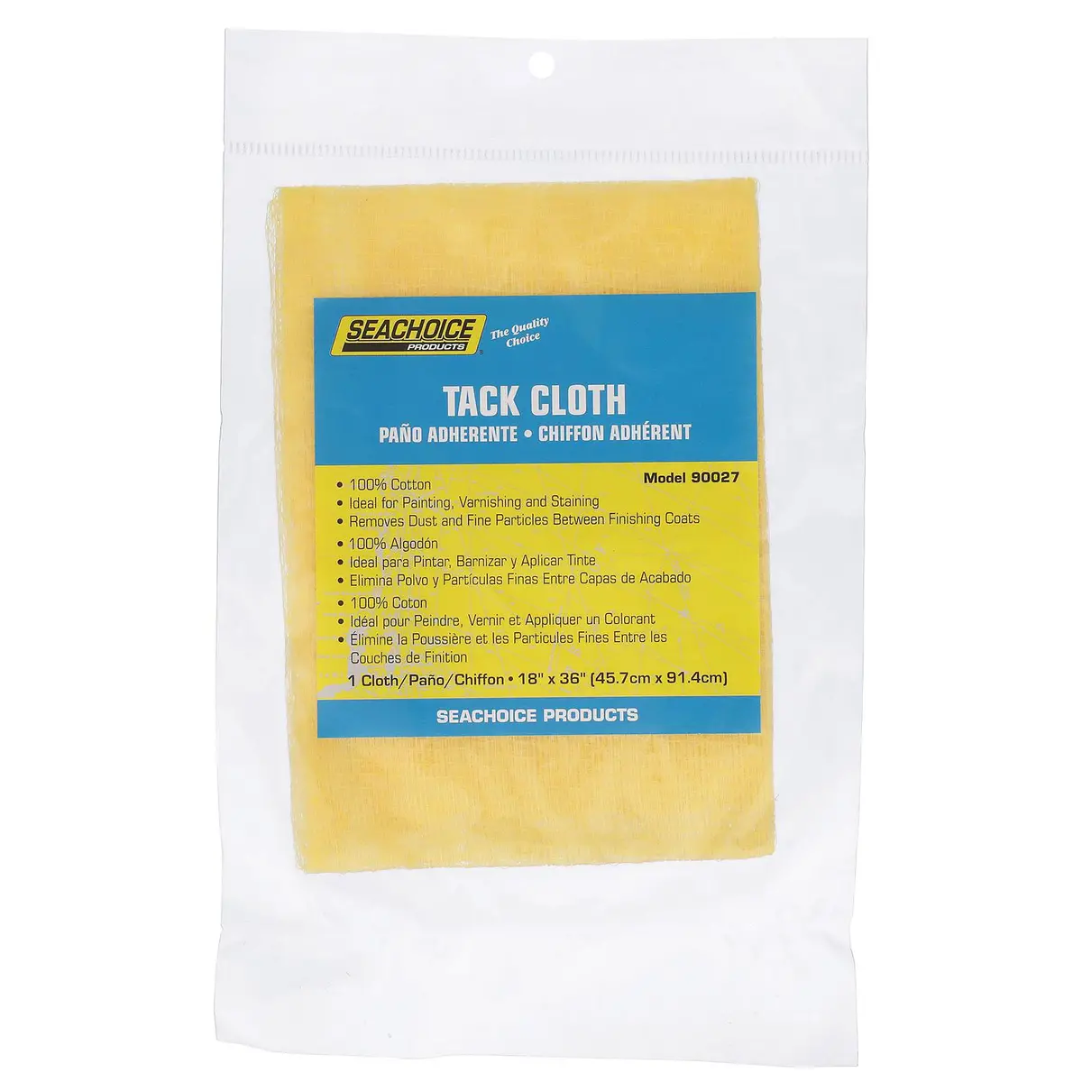 Seachoice A-90027-Sc Tack Cloth, 1-Pk, Bag 2
