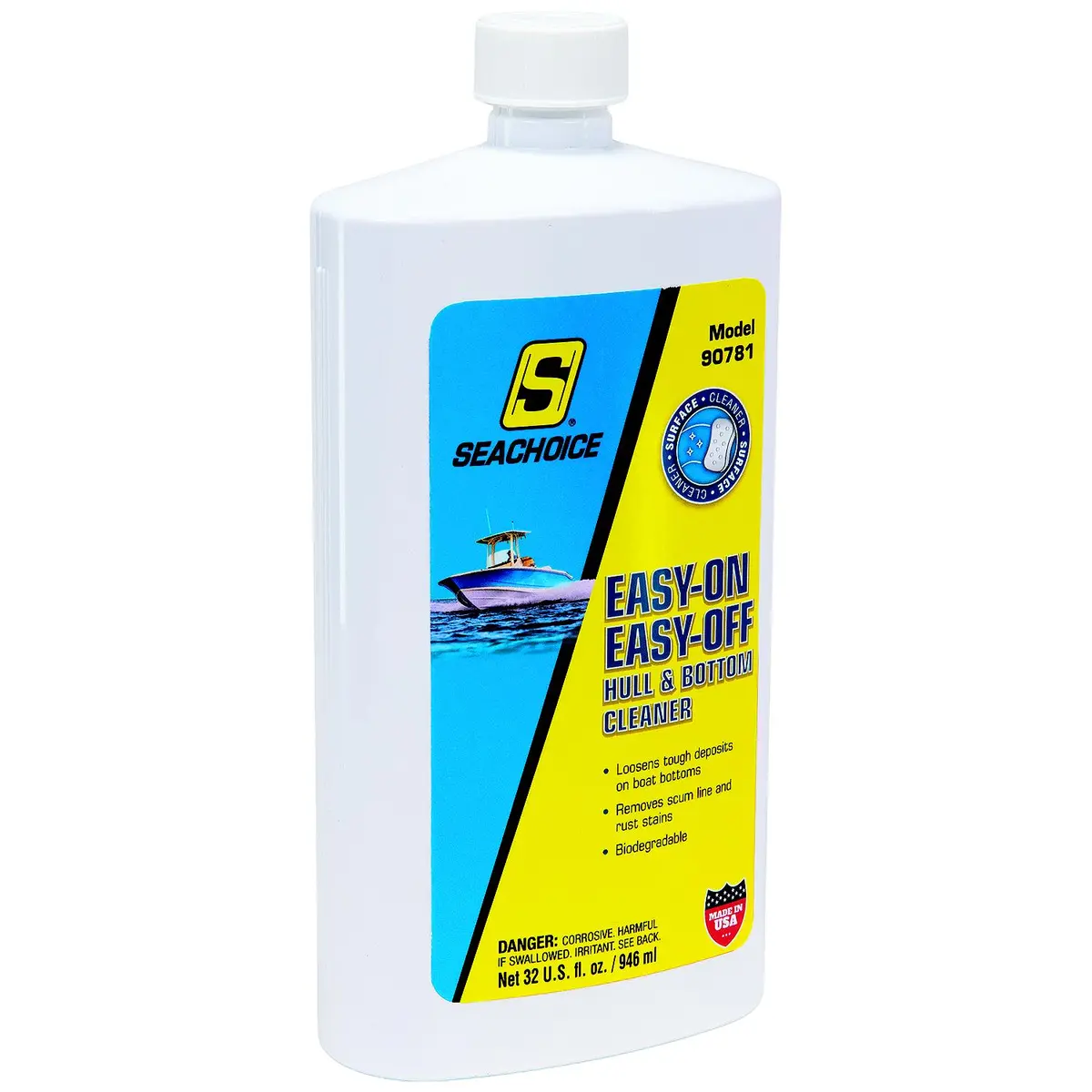 Seachoice 90781 Easy-On Easy-Off Hull And Bottom Cleaner 32 Oz. 1
