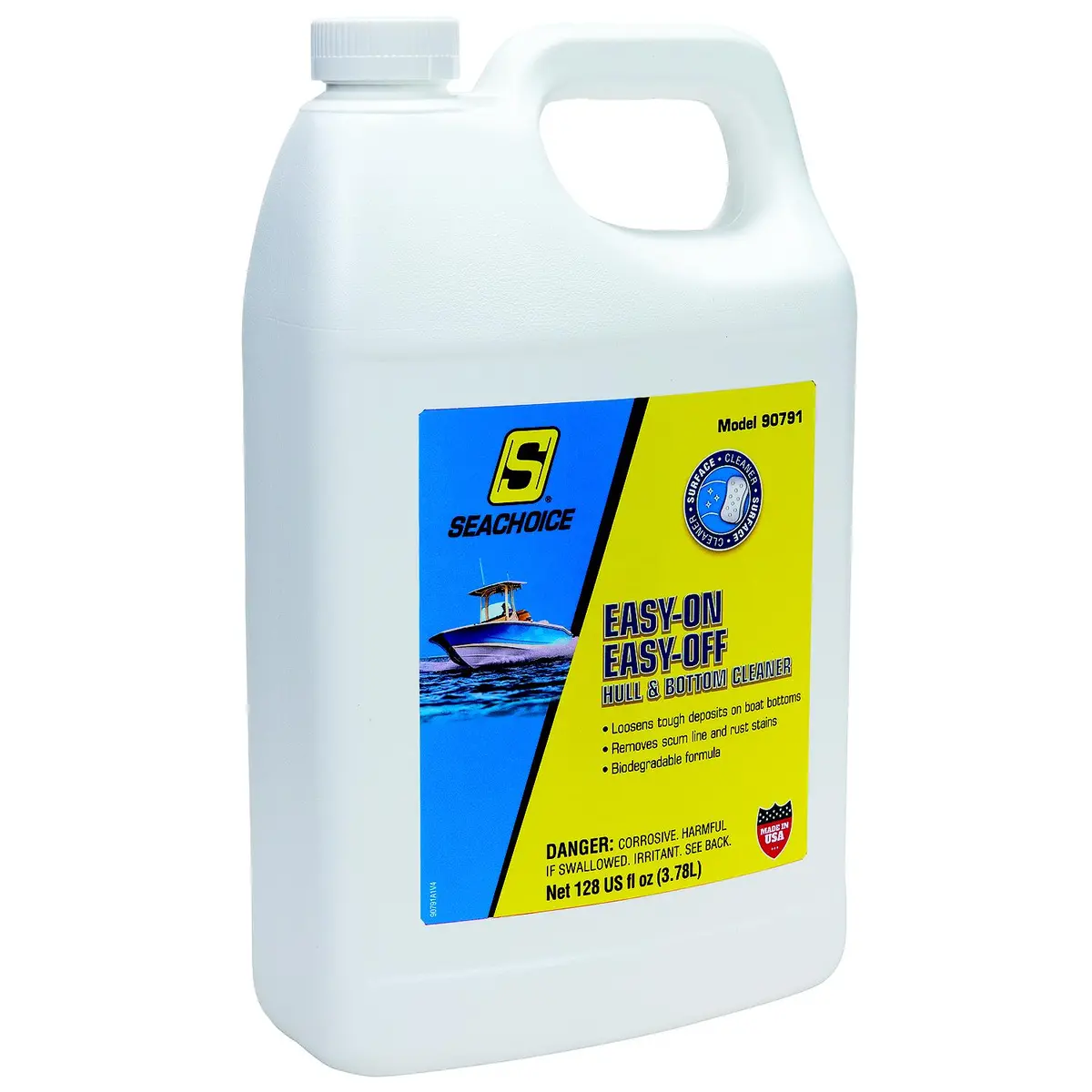 Seachoice 90791 Easy-On Easy-Off Hull And Bottom Cleaner, Gallon 1