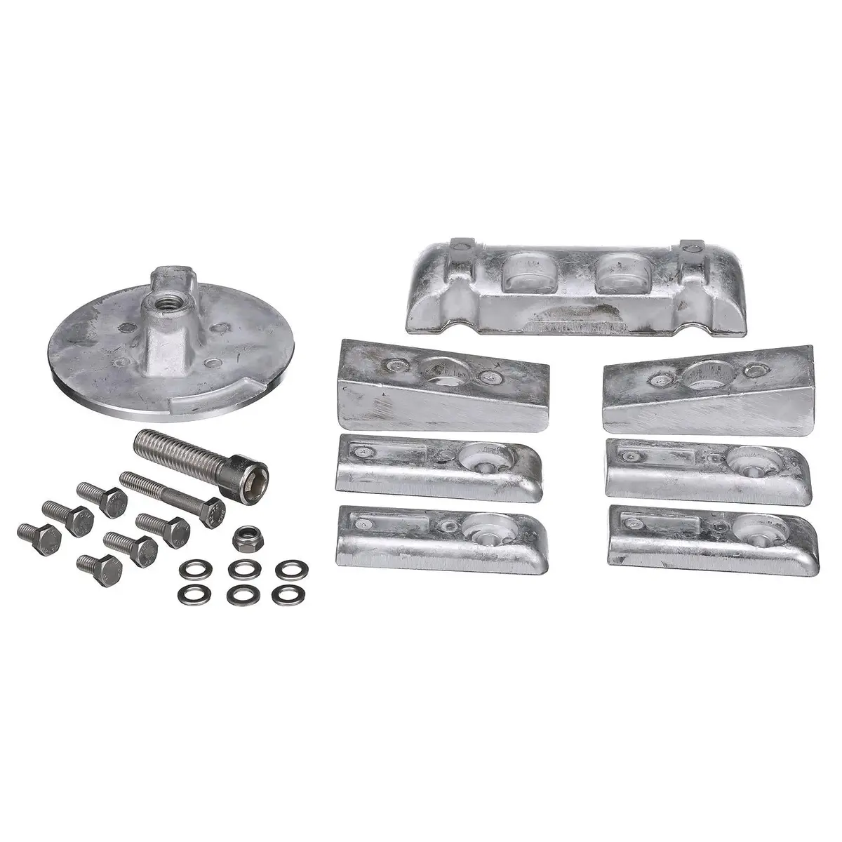 Seachoice 50-95081 Aluminum Anode Kit For Mercury Bravo Iii (04-Present) 1