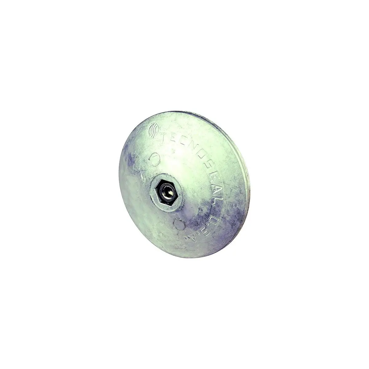 Seachoice 95609 Rudder & Trim Tab Anode W/Allen Screw, Aluminum, Model R4, Size 5" Dia. X 5/8" 2