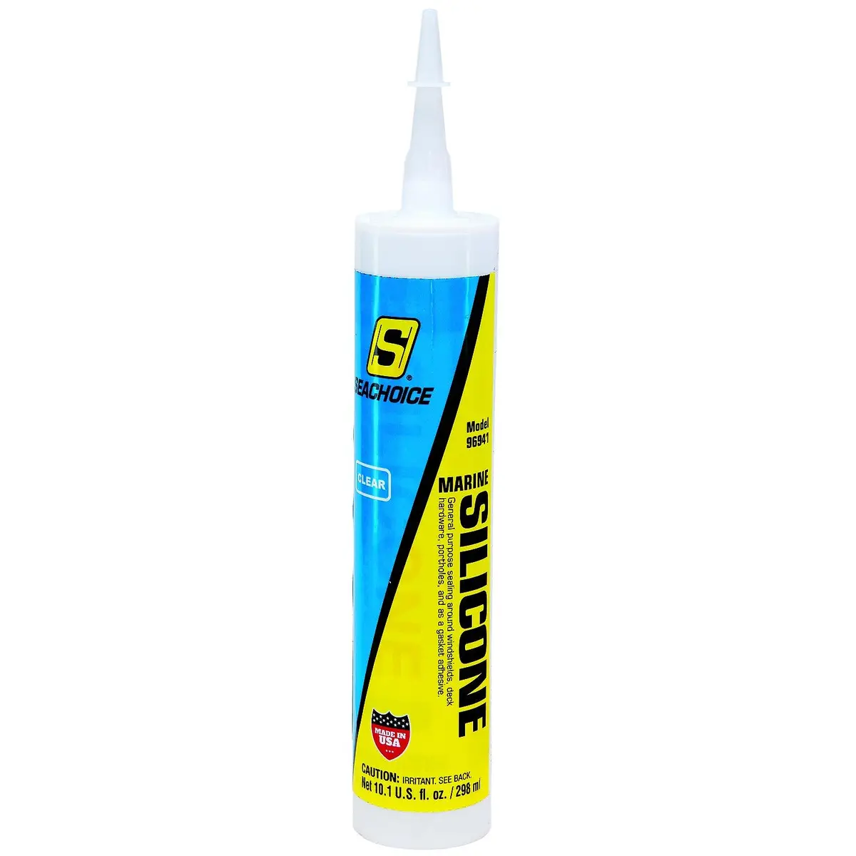 Seachoice 50-96941 Silicone Sealant Clear 10.1Oz. 1