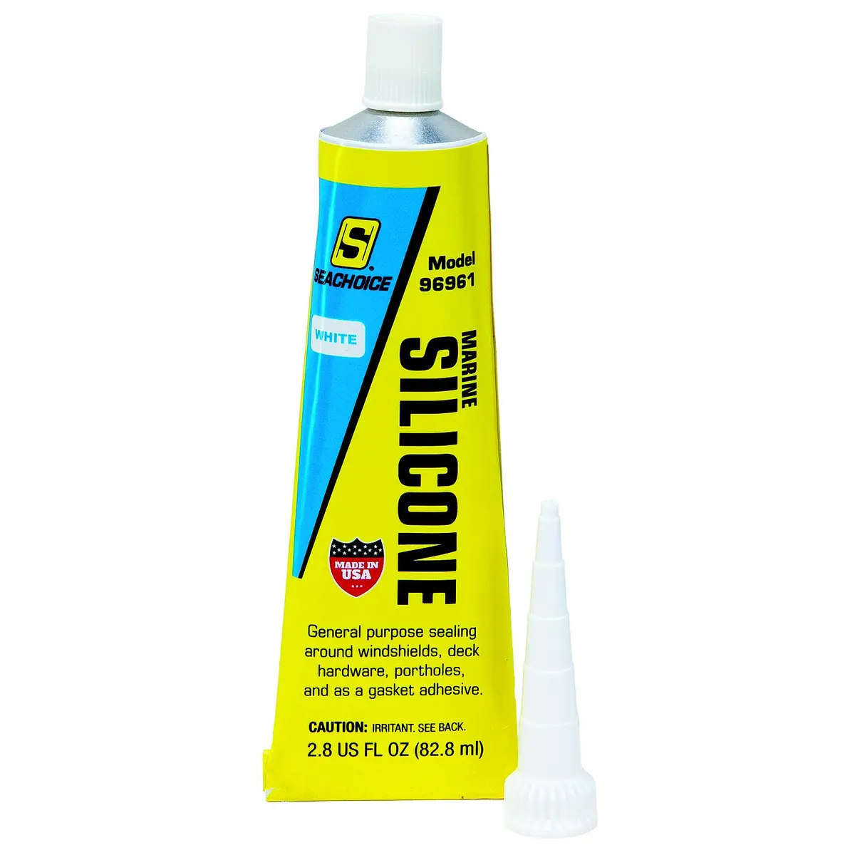 Seachoice 96961 Silicone High Performance White 2.8Oz. 1