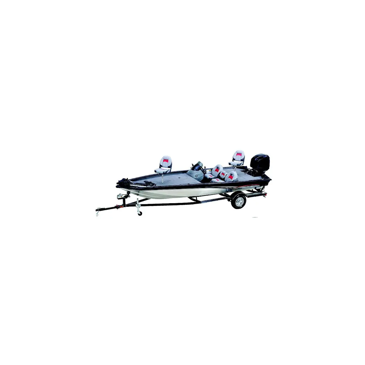Seachoice 97333 Universal Fit Boat Cover For 17'-19' Bass Boat, V-Hull Runabout, V-Hull Fishing Boats 1