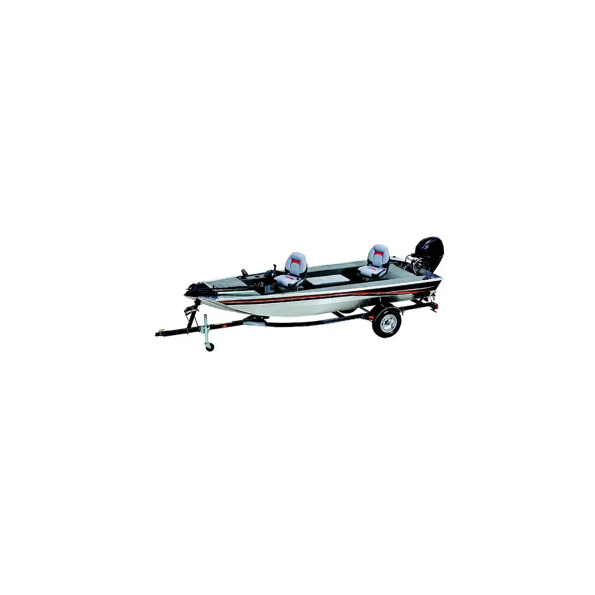 Seachoice 97323 Universal Fit Boat Cover For 15'-17' Mod-V Fishing Boats 1