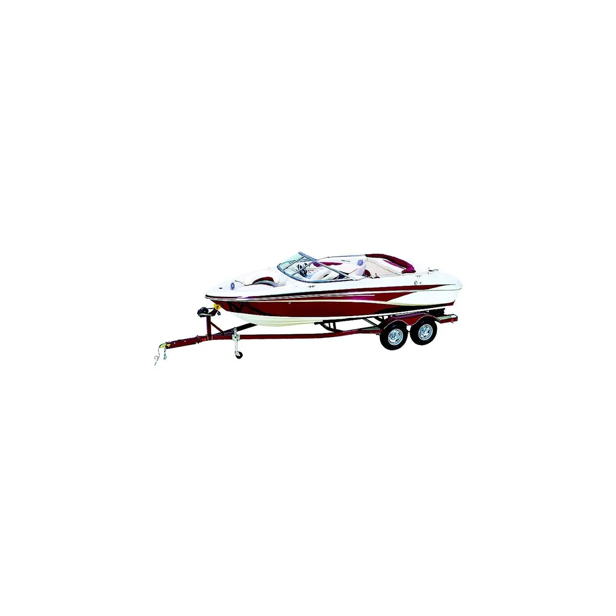 Seachoice 97353 Universal Fit Boat Cover For 22' To 24' V-Hull Runabout Boats 1