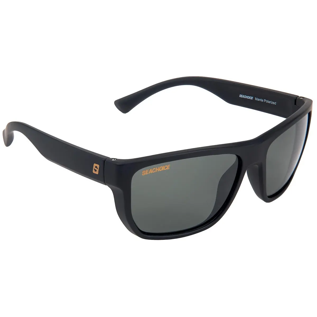 Seachoice Yp120315002000 98830 "Manta" Floating Polarized Sunglasses, Frame: Matte Black, Lens: Grey 1
