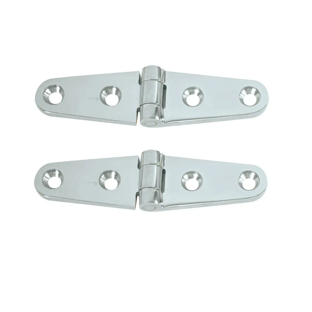 Whitecap S-0604 Strap Hinge Cp/Brass 4" X 1" Pair 1