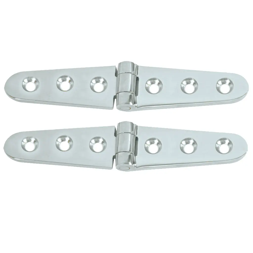 Whitecap S-0605C Strap Hinge Cp/Brass 6" X 1-1/8" Pair 1