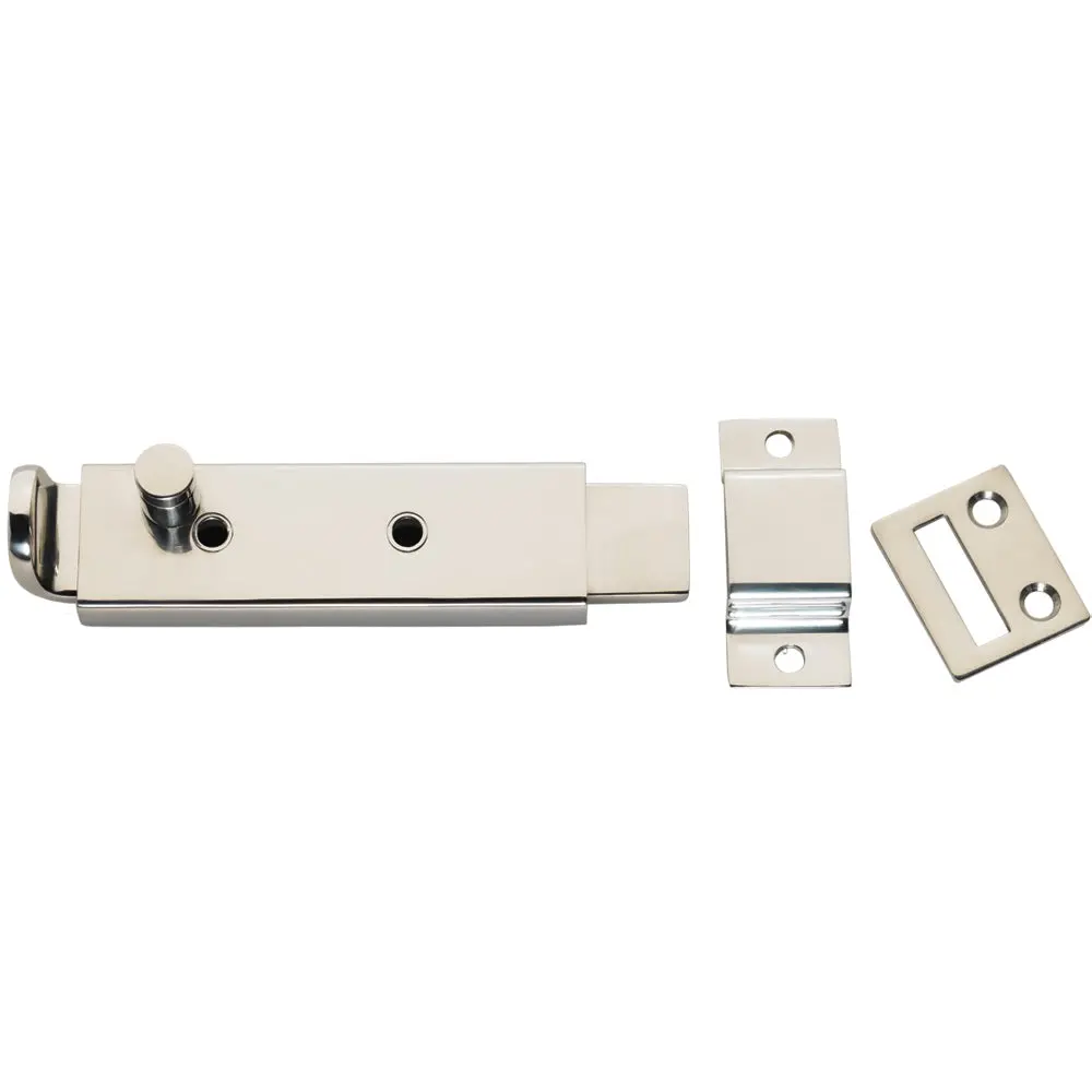 Whitecap S-0588C Spring Loaded Slide Bolt/Latch 316 Stainless Steel 5-5/16" 1