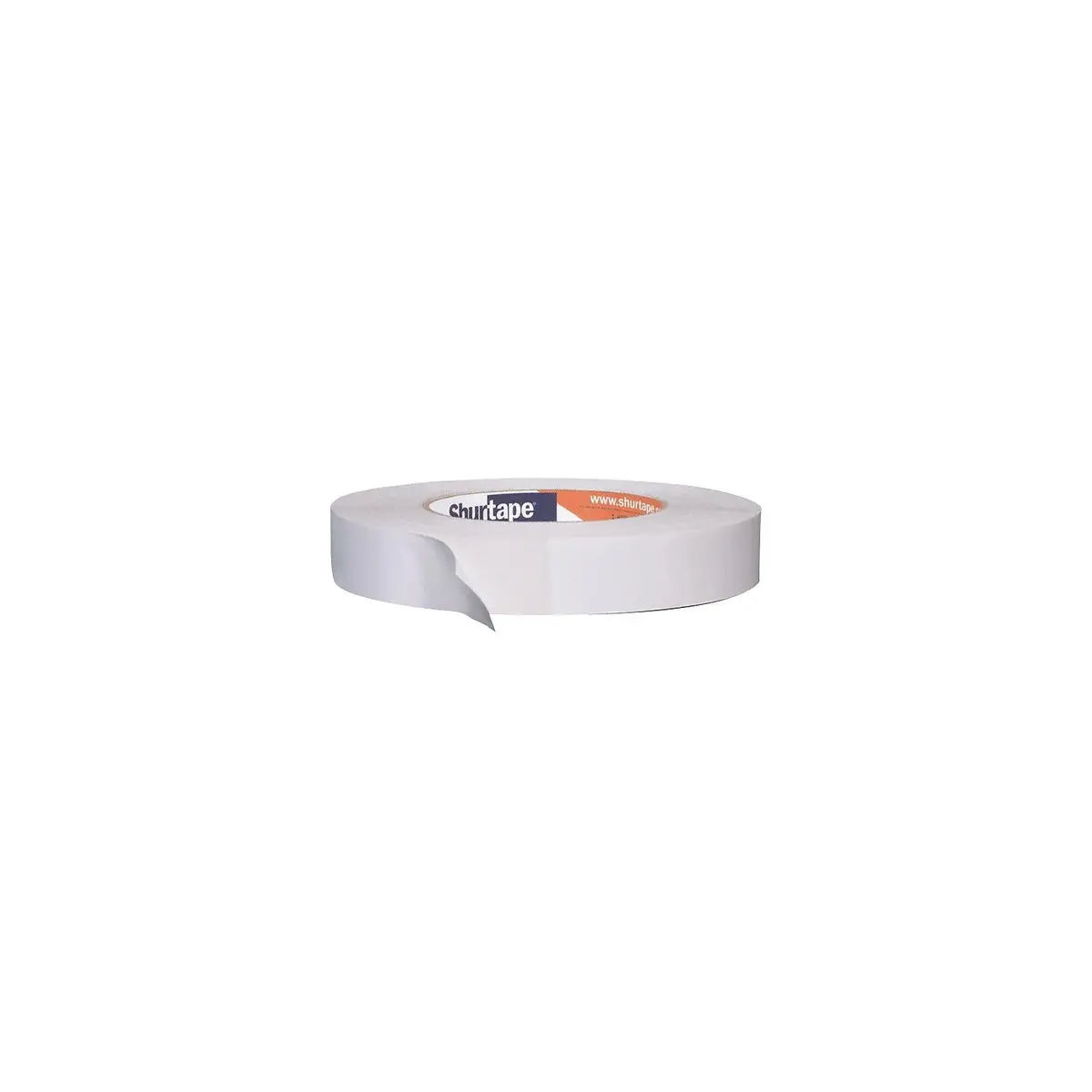 Shurtape 232264 Double Coated Polyester Film Tape, 1/2" X 164', White 1