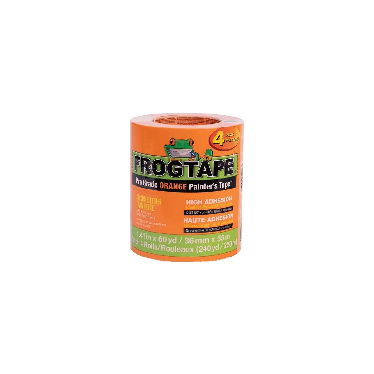 Shurtape 242813 Frogtape Pro Grade Orange Painter's Tape, 2" X 180', Orange 1