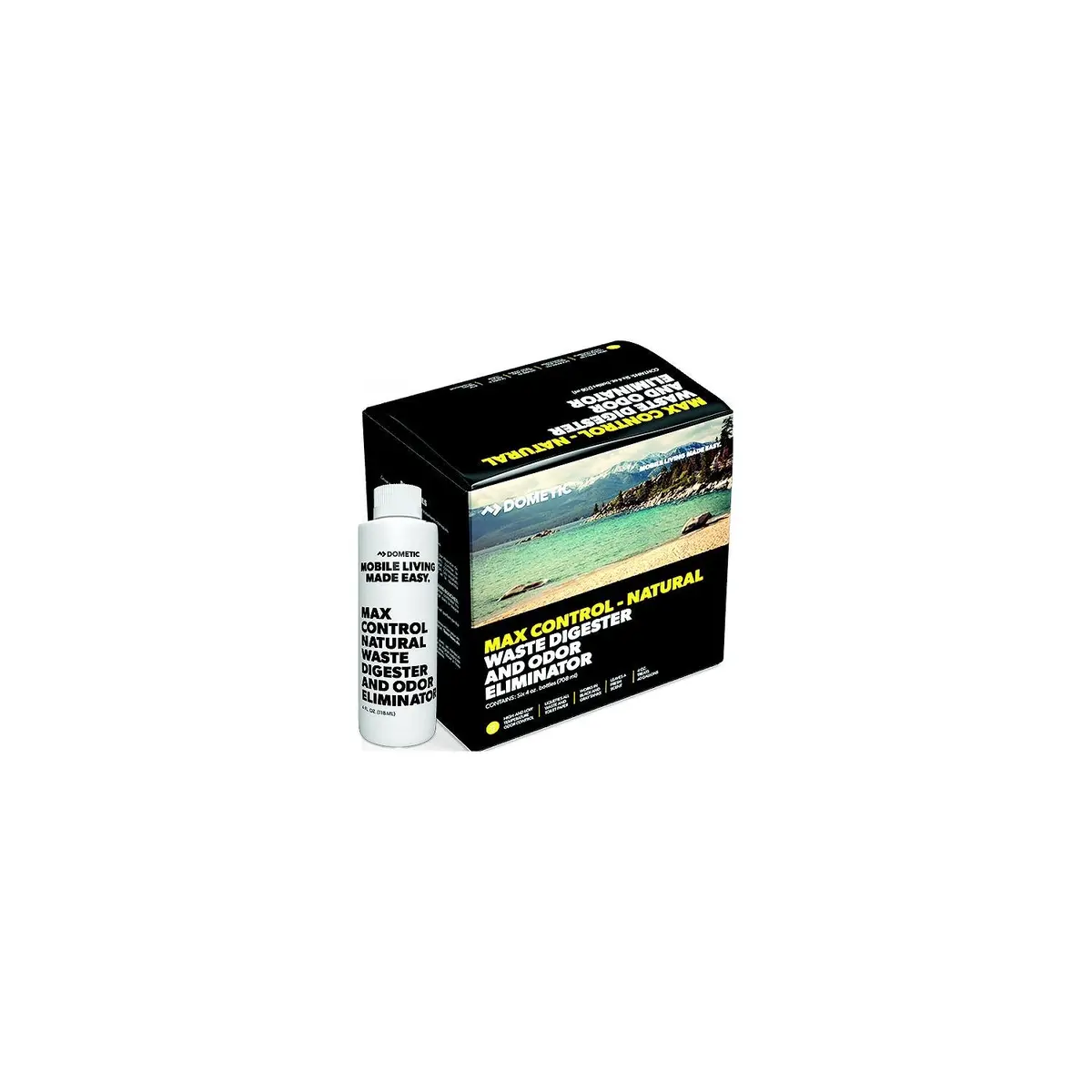 Dometic 9620000729 Max Control-Natural Holding Tank Treatment, 4 Oz. 6 Pk 1
