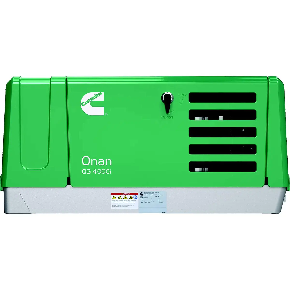 Onan A073x541 Onan Qg 4000I Gasoline Rv Generator, Gasoline, 4000 Watts, 33.3A, 120V 1