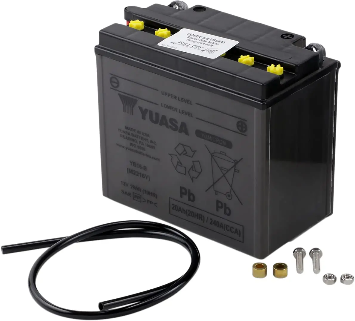 Yuasa Battery Inc. Yuam2216y Yuasa High Performance, Yumicron/Conventional 1