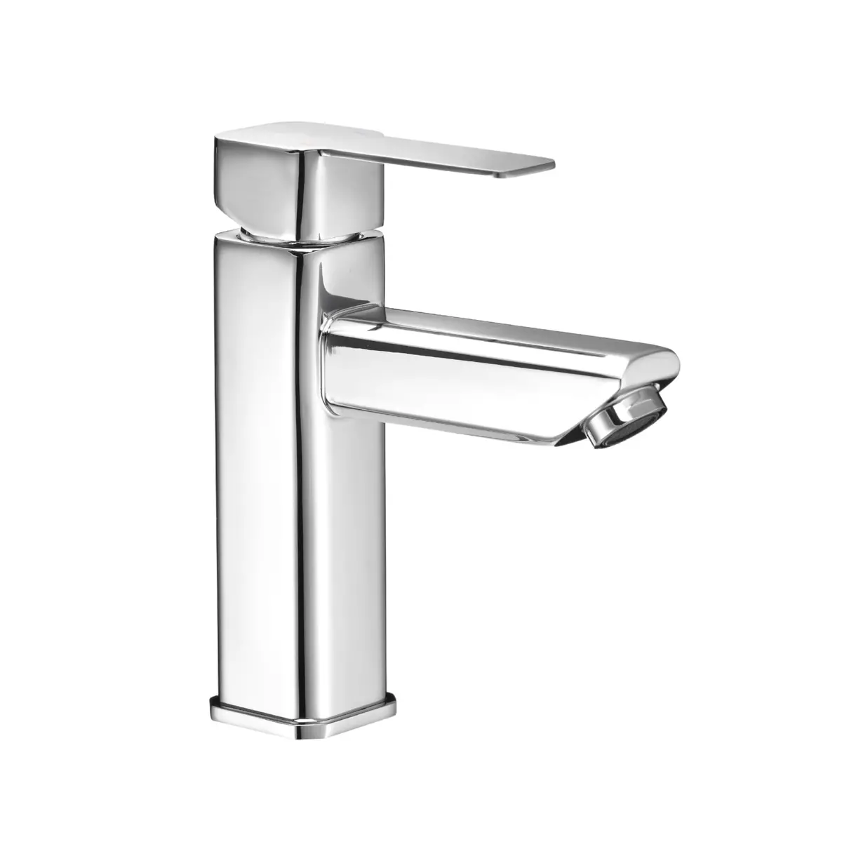 Dura Faucet Df-Ml803lq-Cp Modern Angular Lavatory Faucet, Chrome 1