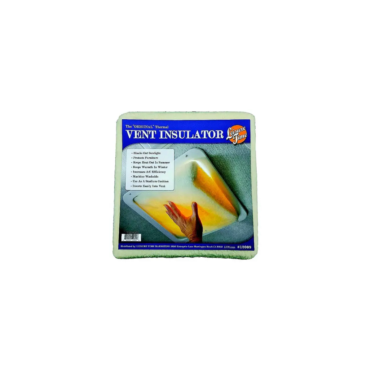 Leisure Time 12009 Leisuretime Thermal Insulation Plug For Rv Roof Vent 1