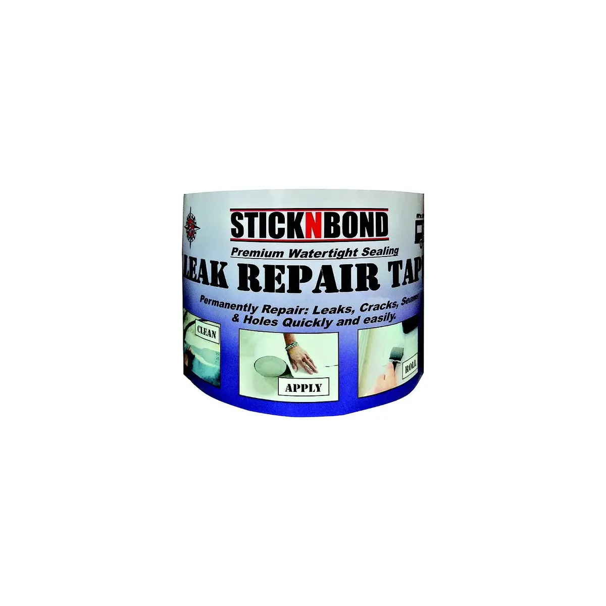 Leisure Time 60023 Sticknbond Roof Seam Repair Tape, White 1
