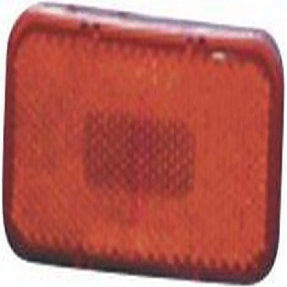 Fasteners Unlimited Cmd-89-237R Red Polycarbonate Lens, Size:3-7/8" X 1-7/8" X 5/8" 1