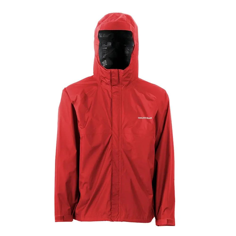 Grundens 10359-621-0013 Trident Jacket-Flame Scarlet-S 1