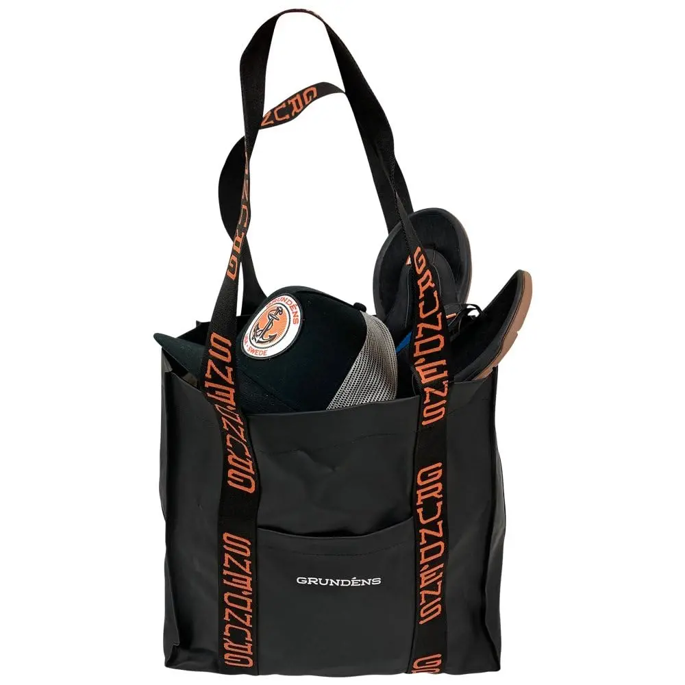 Grundens 70099-001-0001 Grundens Tote Bag-Black-One Size 1