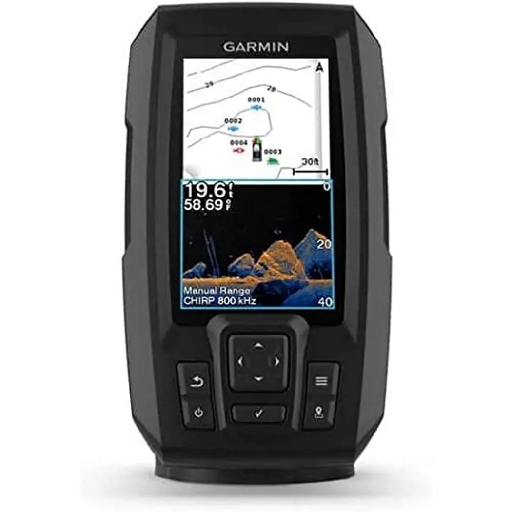 Garmin 010-02550-01 Striker™ Vivid Series 4" Fishfinder, 4Cv Ww W/ Gt20-Tm Transducer 1