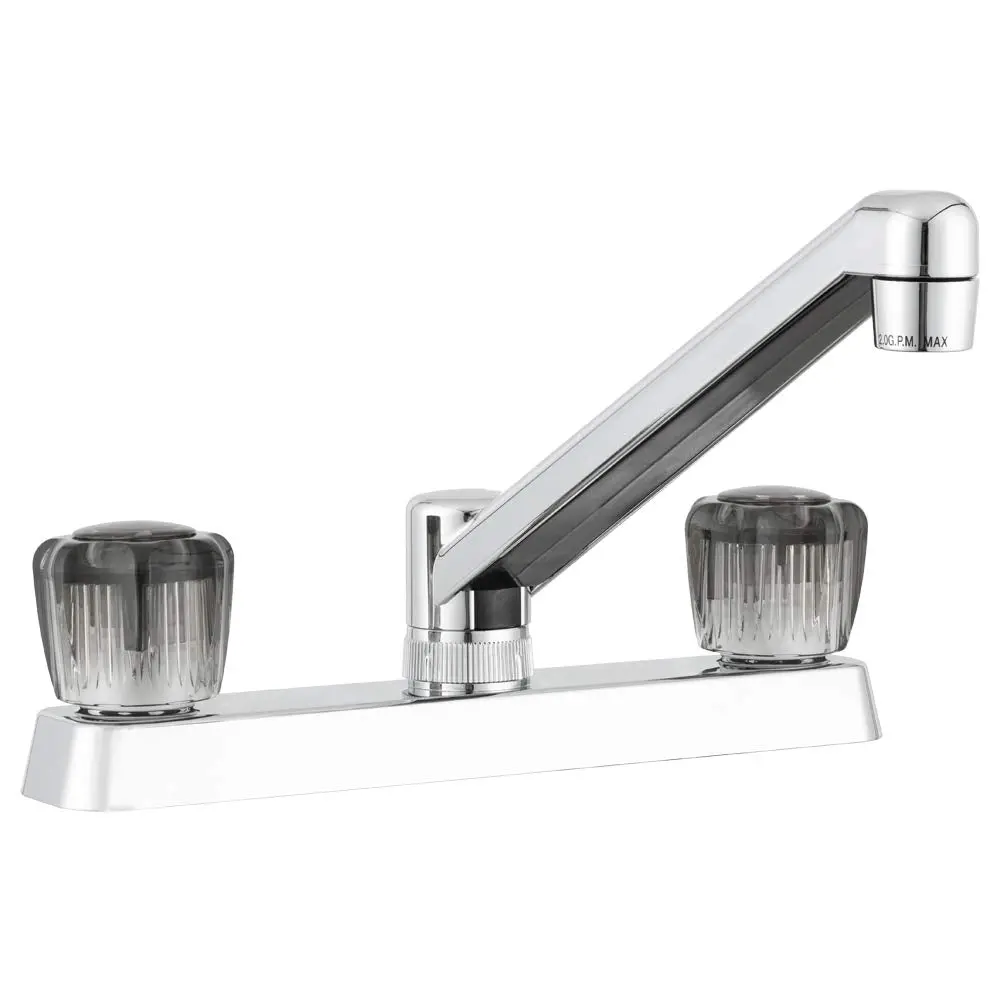 Dura Faucet Df-Pk600s-Cp Two-Handle Non-Metallic Kitchen Faucet, Chrome 1