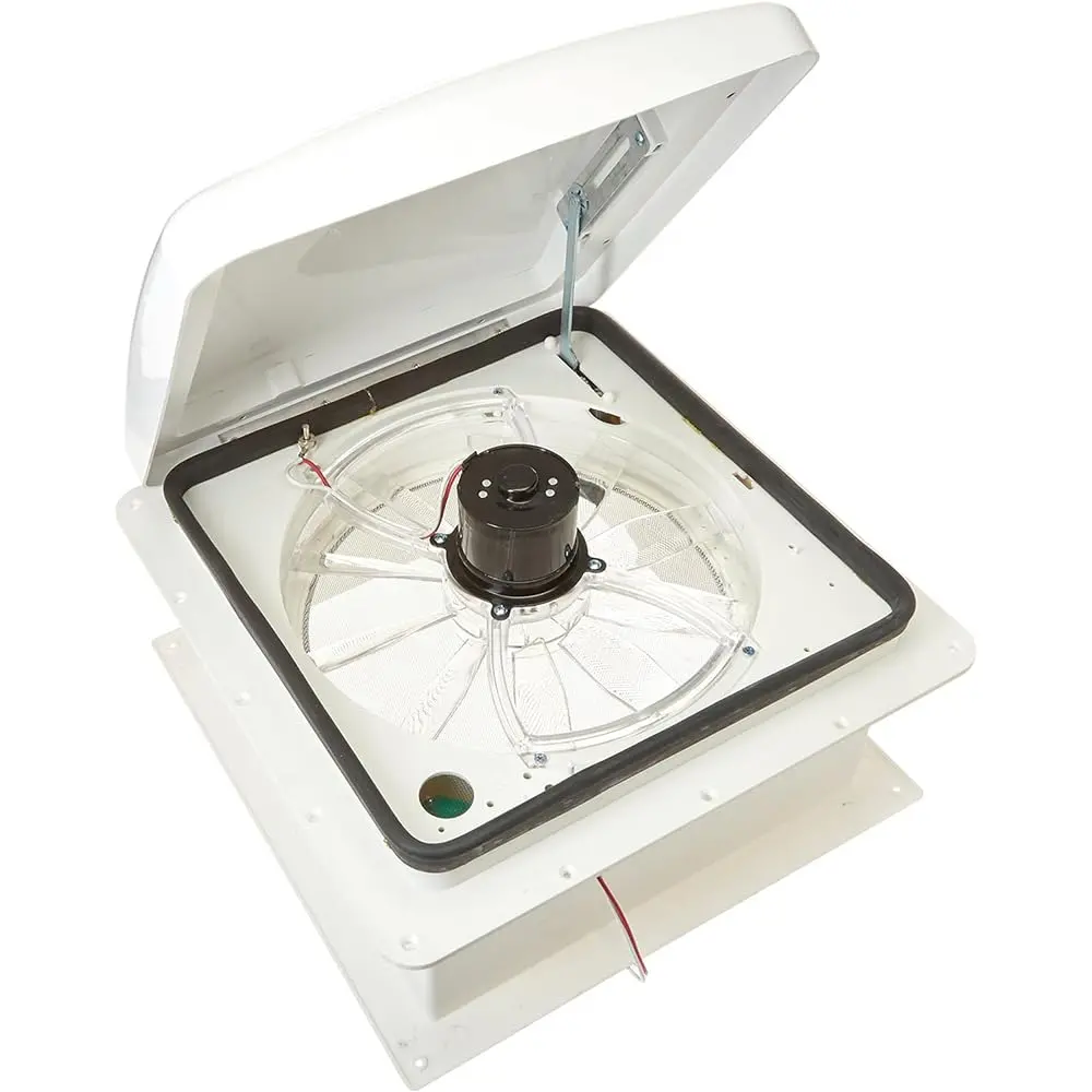 Hengs Sv1113-G4 Zephyr Hi-Performance White Rv Roof Vent W/Rain Sensor 1