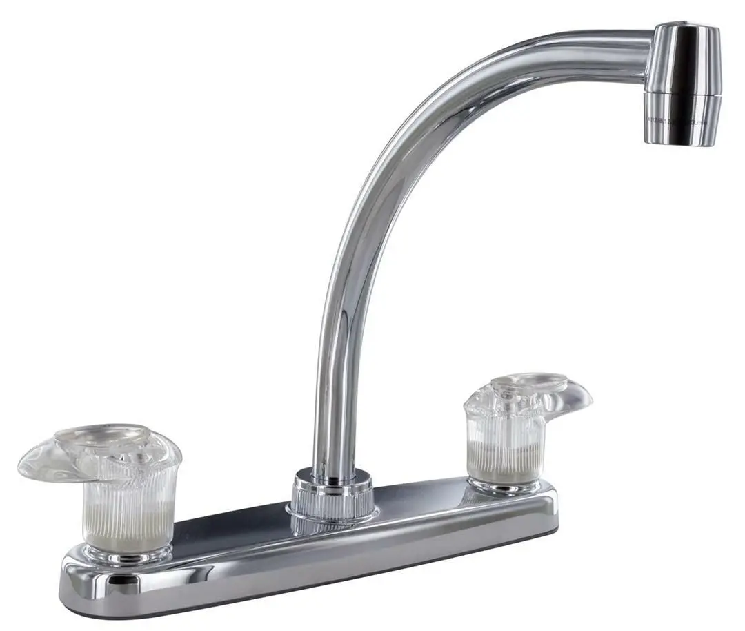Valterra Pf221302 Catalina Two Acrylic Lever Handle Hi-Arc 8" Rv Kitchen Pot, Filler Faucet 2