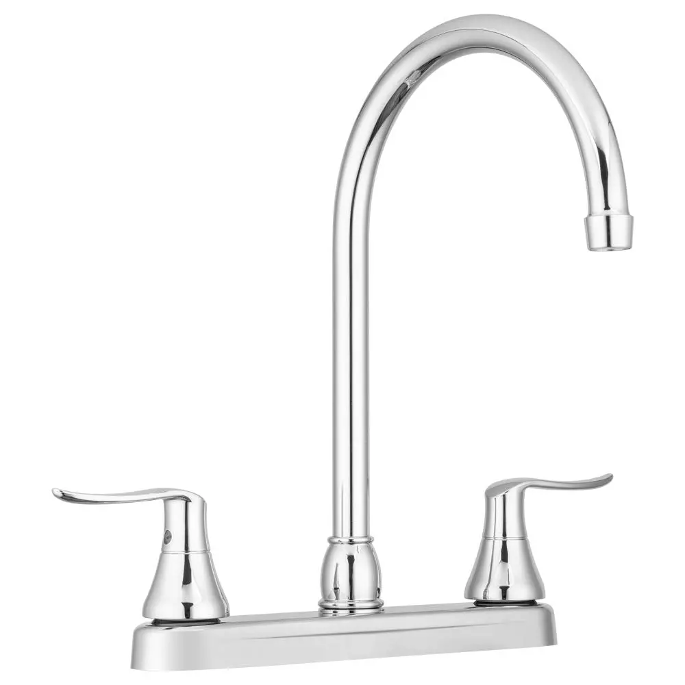 Dura Faucet Df-Pk330hlh-Cp Elegant J-Spout Kitchen Faucet, Chrome 1