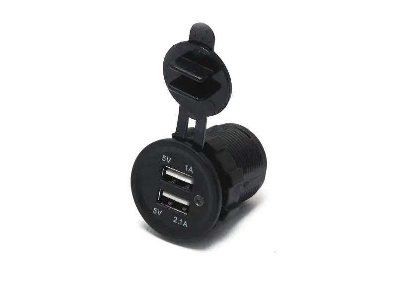 Universal Fairing / Flush Mount Twin Usb Power Supply 1