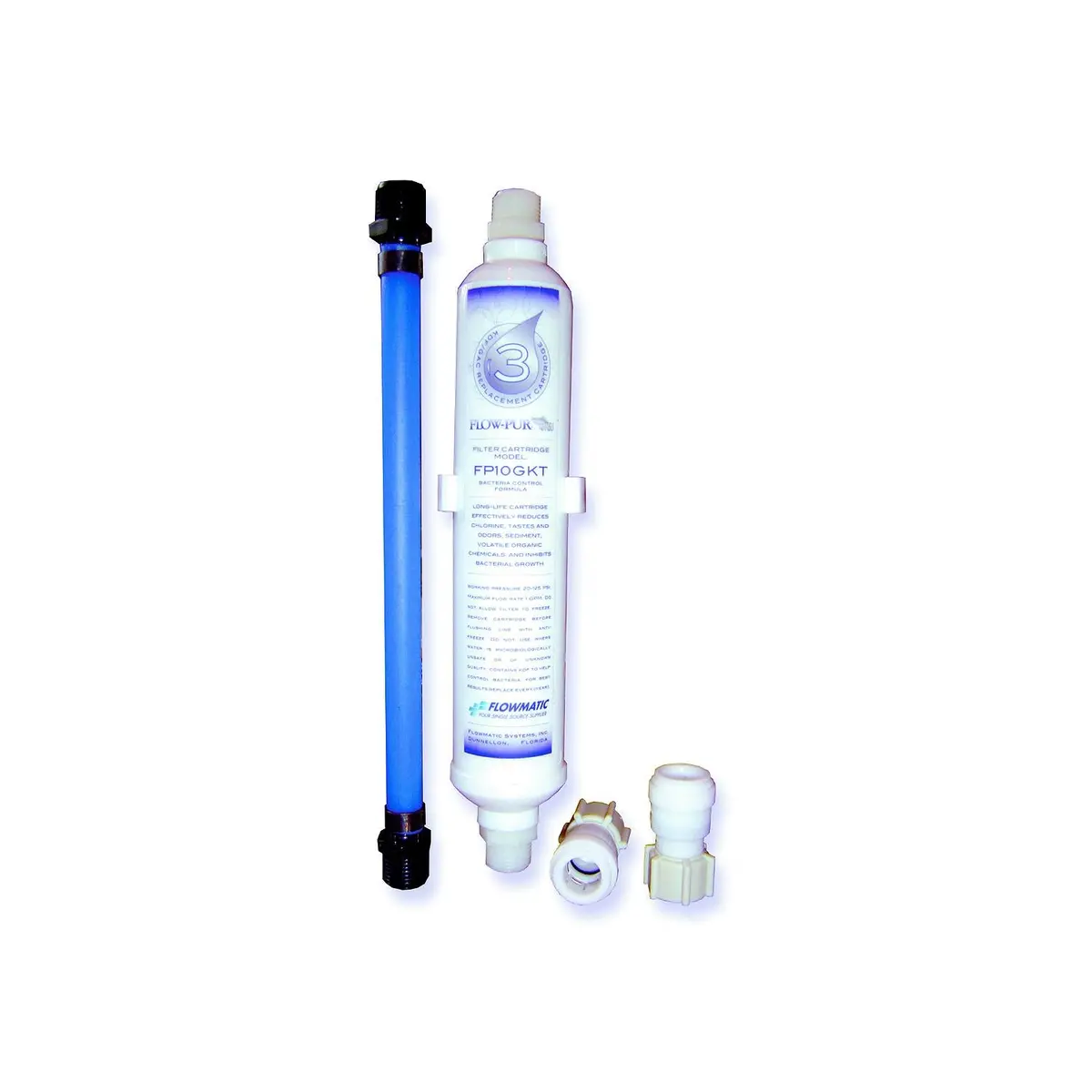 Flow-Pur Fp10gktuc Rv Undercounter Water Filter Kit 1