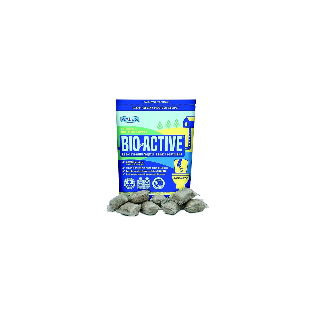 Walex Products Biosp1 Walex Bio-Active Septic Tank Treatment 1