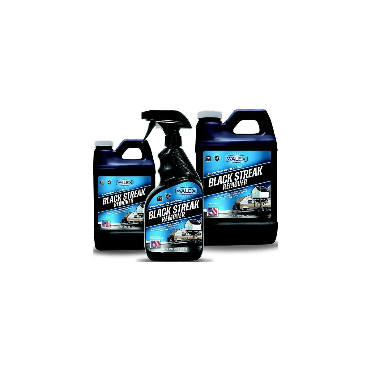 Walex Products Walbs64 Walex Black Streak Remover, 64 Oz. 1