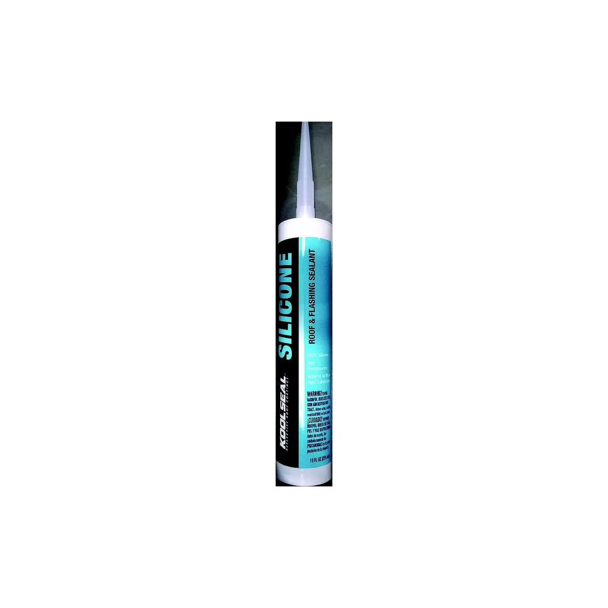 Geocel Ks0084000-01 Kool Seal Rubberized Silicone Roof & Flashing Sealant, 10 Oz. 1