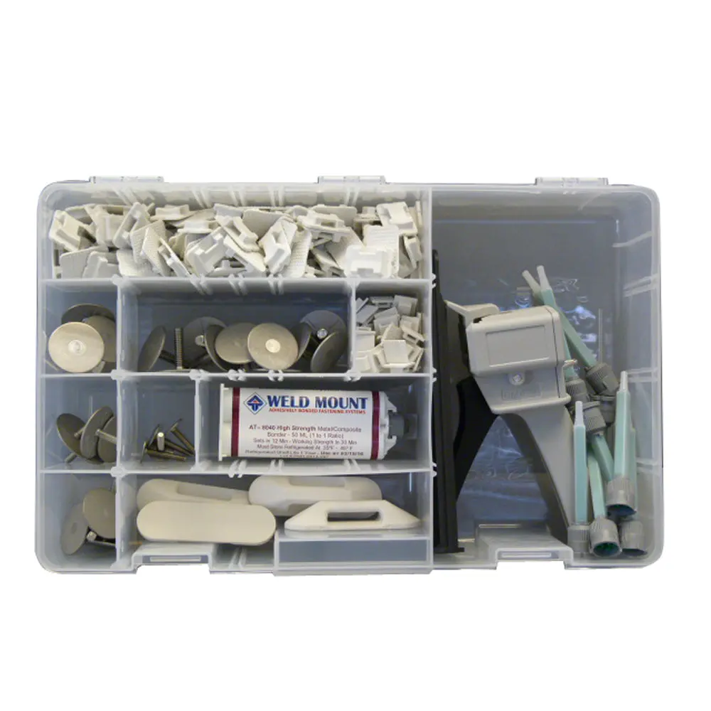 Weld Mount 1001003 Executive Adhesive & Fastener Kit W/At-8040 Adhesive 1