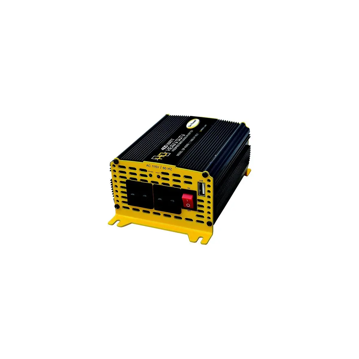 Gopower! 80174 Heavy-Duty Modified Sine Wave Inverter, 400 Watts 1