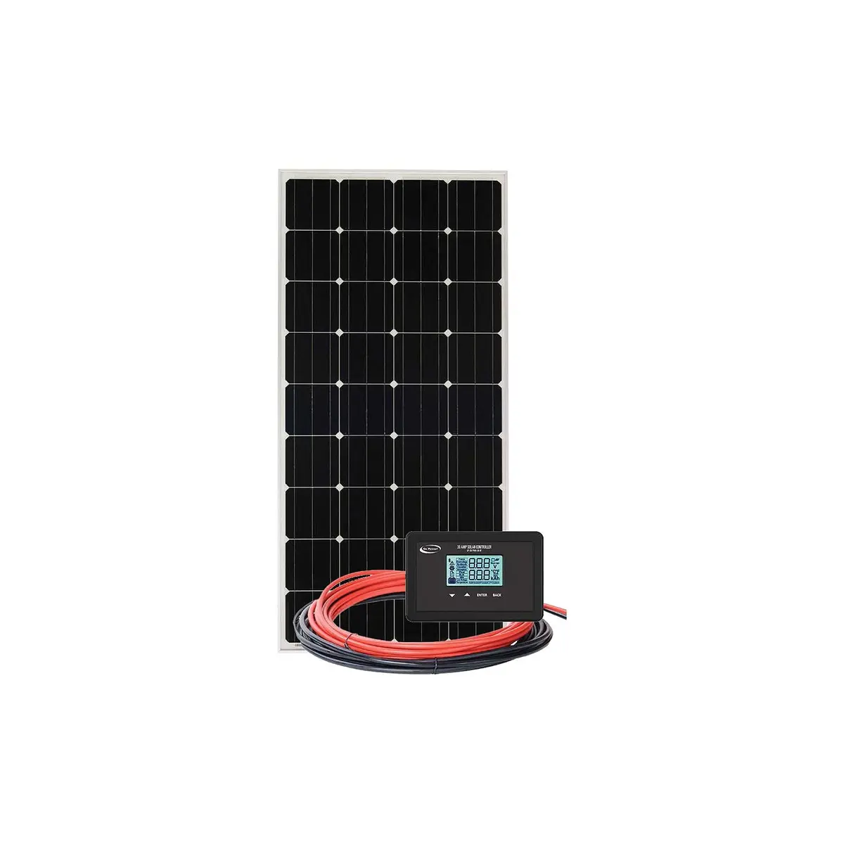 Gopower! 83299 Retreat Solar Charging Kit W/Controller, 100 Watts 1